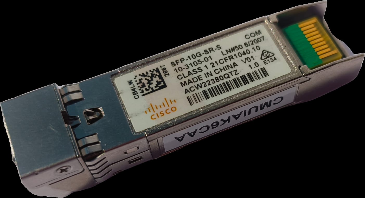 Cisco SFP Top View Label